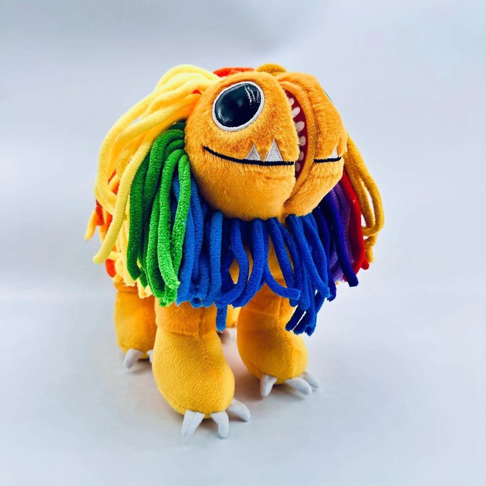 25cm Yarnaby Nightmare Critters Doll Colorful Lion Smile Bedroom Sofa Decora Pillow Cushions Birthday Gifts Toys for Kids