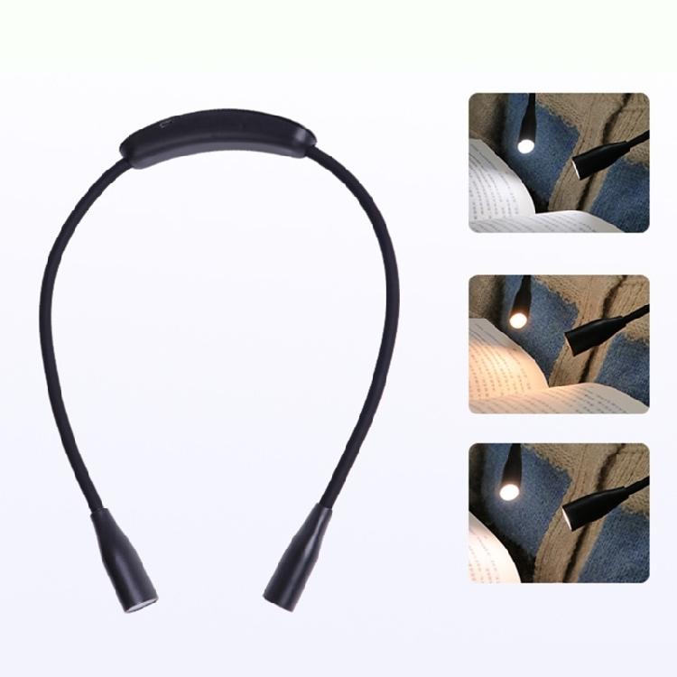 Flexible Neck Reading Light With 3 Levels Brightness, Handsfree LED Neck Reading Light Suitable For Readers & Hobbyists