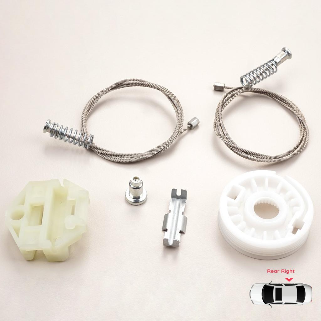 BWR1003 Electric Window Lifter Regulator Repair Kit Rear Right for Vauxhall Opel Holden Astra H A04 2004-2014 4/5 Door 13100424
