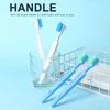 1Pcs Denture Cleaning Brush Deep Cleaning False Teeth Wash Reusable Brush Braces Descaling Brush Oral Care Tool