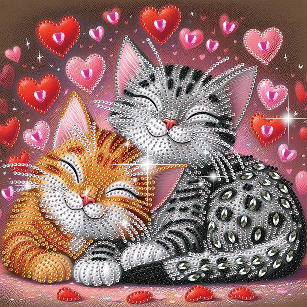 Animal Special Shaped 5D DIY Partial Drill Diamond Art Kit for Adults Beginners Home Decor Diamonds Dots Gem Art Kits 30x30cm