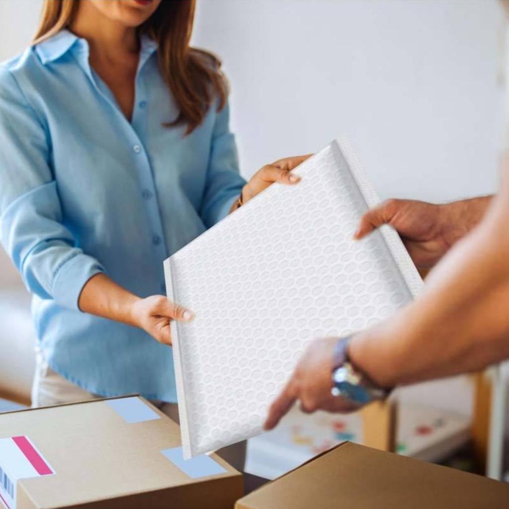 12-25 Pack Bubble Mailers Shockproof - Self-Seal Lightweight Padded Envelopes for Safe Shipping Jewelry, Phones, Gifts & Fragile Items