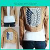 Attack On Titan Scouting Legion Cosplay Coat Jacket For Eren Jaeger Fans**