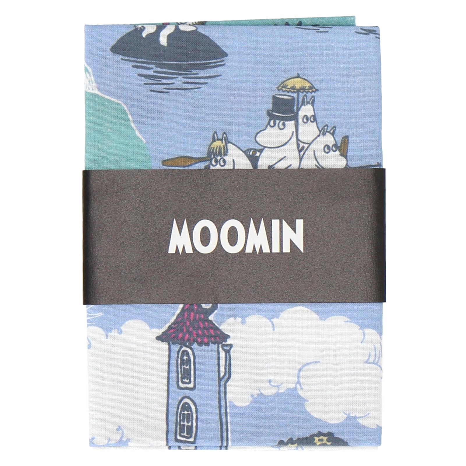 

Moomin Unisex Hand Towel 35cm wide x 90cm long 28401501, Green, Approx.