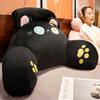 Cuscino Lombare Cartone Animato Anime con Copertura in Peluche per Supporto Letto Divano