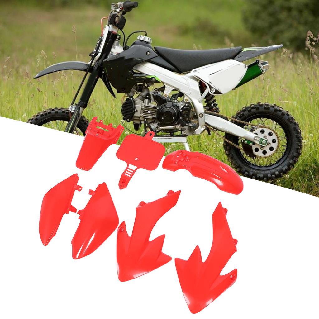 Motorcycle Fairing Body Work Kit Plastic Body Wrap Complete Guard Set for CRF50 XR50 50 to 160