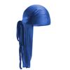 Unisex Adult Satin Long Tail Durag Bandanas Cap Pirate Hat Turban Men Hip Hop Silky Headband Biker Headwrap Women Headwear