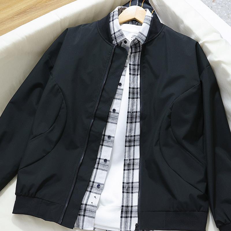 

Новая спортивная и повседневная бейсбольная форма, весенне-осенние куртки, модная черная, цвета хаки, износостойкая 3XL