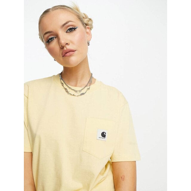 

Желтая футболка с карманами Carhartt WIP