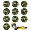 Water Hose Nozzle Sprayer Thumb Control 10 Modes Heavy Duty Washing Garden Watering Hose Spray Nozzle Yard Supply
