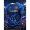 Maglietta da Allenamento Calcio per Tifosi Argentini Edizione 2026 - Stampa Digitale 3D - Comoda e Traspirante - Abbigliamento per la Famiglia