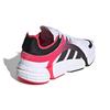 Adidas Originals Sonkei J Cushioning Slip Resistant Low top Kids Lifestyle Shoes White Black Pink FW0493