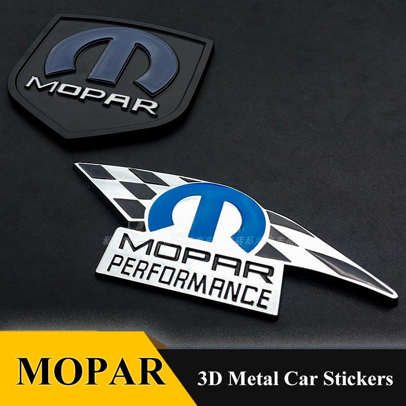 3D kovový Mopar Performance znak na auto Samolepka Styling auta Pro Dodge Ram Charger Chrysler Cherokee Autodoplňky