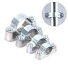 5 Pcs 16mm 20mm 25mm 32mm Pipe Clamp With Screw From The Wall Yards Away From The Wall Of The Card Saddle Card Line Pipe Clip