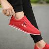 Summer Red Low Men's Sneakers Canvas Shoes Comfortable Flat Vulcanized Shoes for Men Breathable Gym Mens Zapatillas De Hombre