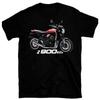 Men's Z900 RS Japanese Motorcycle Classic T-Shirt 100% Cotton Round Neck Motorcycle T-Shirt Summer Short Sleeve Casual T-Shirt