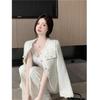 French Small Fragrant Tweed Short Coat Women Spring and Autumn Korean Tassel Single-breasted Jacket Fashion Niche Aesthetic Coat