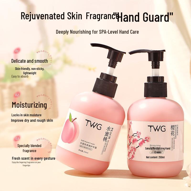 TWG Peach Moisturizing Hand Cream