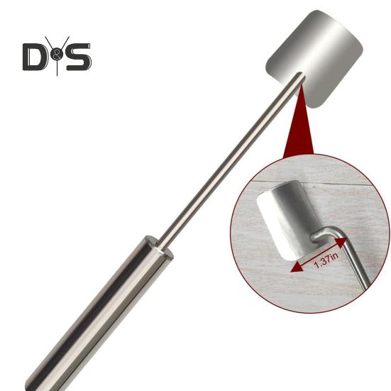 Verktøy for å skrelle maiskolber i rustfritt stål Magisk maisstripper Enkel maiskvern med langt håndtak Skarpt blad Kjøkkenredskap for hjemme- og restaurantbruk