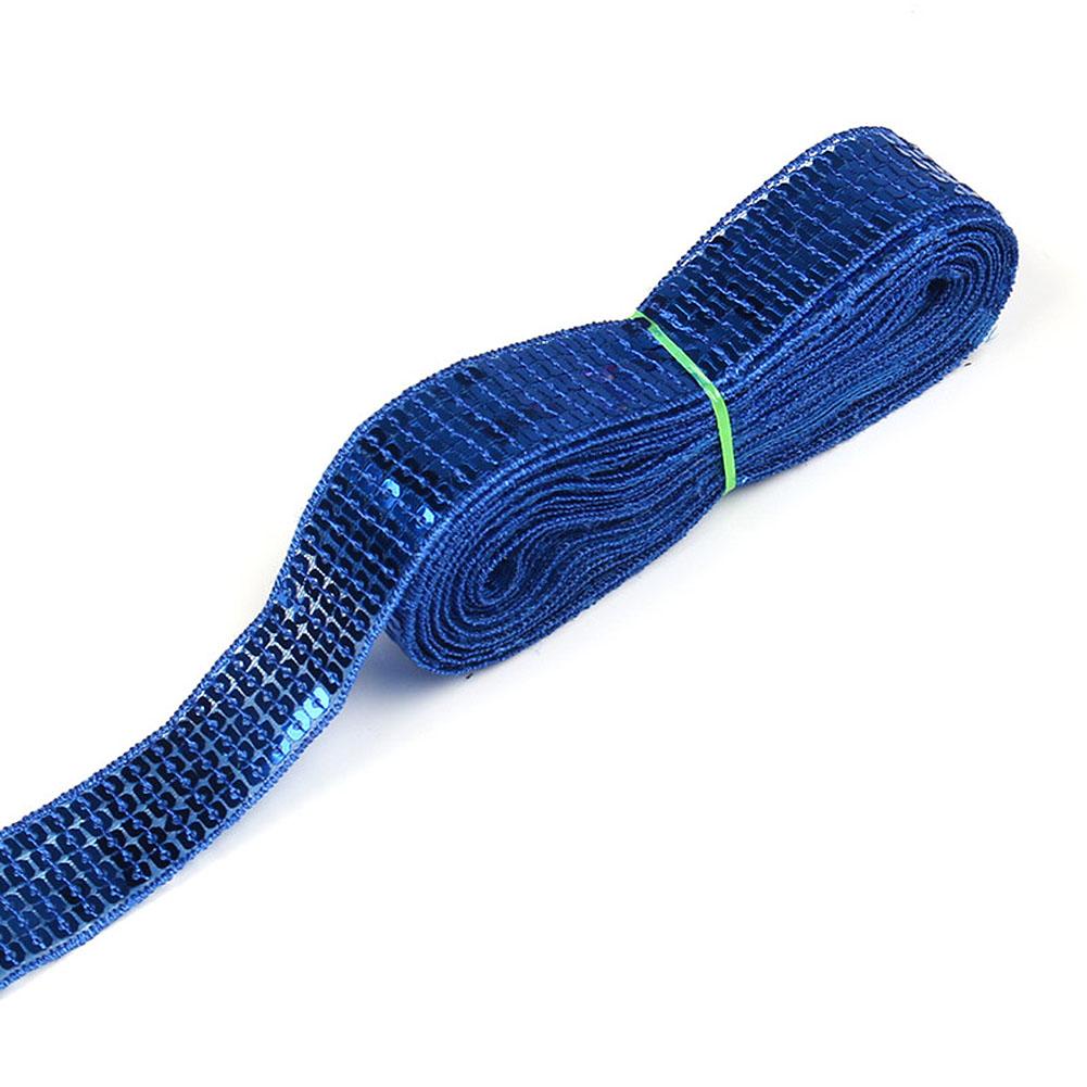 20 Yard Shiny Sequin Ribbon Beading Lace Trim Sequin Sewing Fabric For Patchwork Applique Craft Diy Wedding Dress Decoration