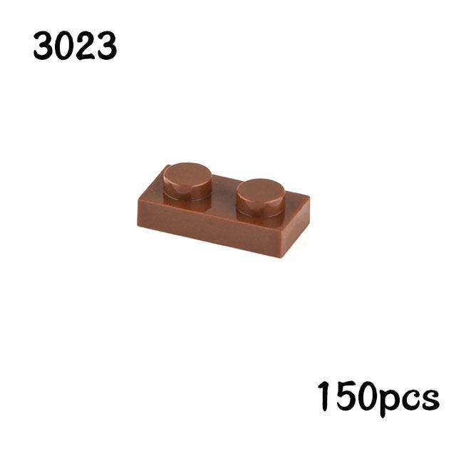 

150pcs MOC Compatible With 3023 DIY Blocks Building Bricks Thin 1X2 Educational Assemblage Construction Toys for Children 6225