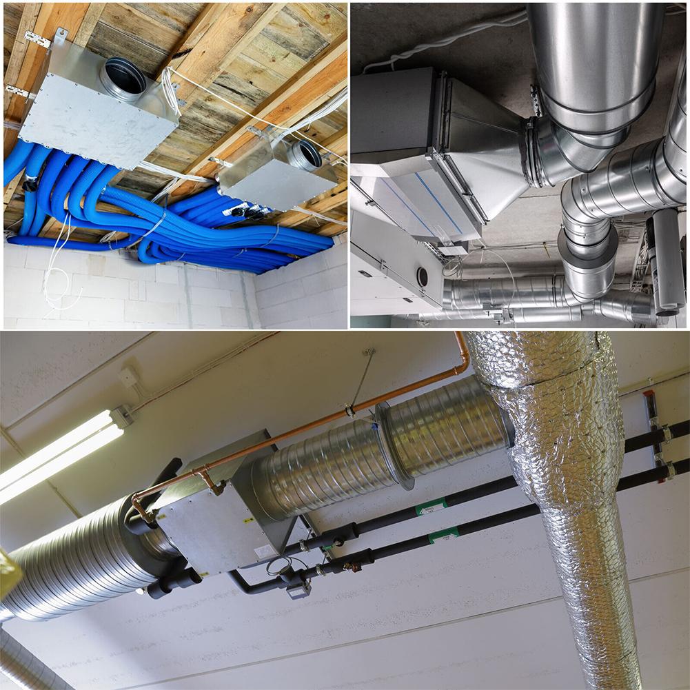 Flanșă dreaptă practică Flanșă pentru furtunul de evacuare a aerului