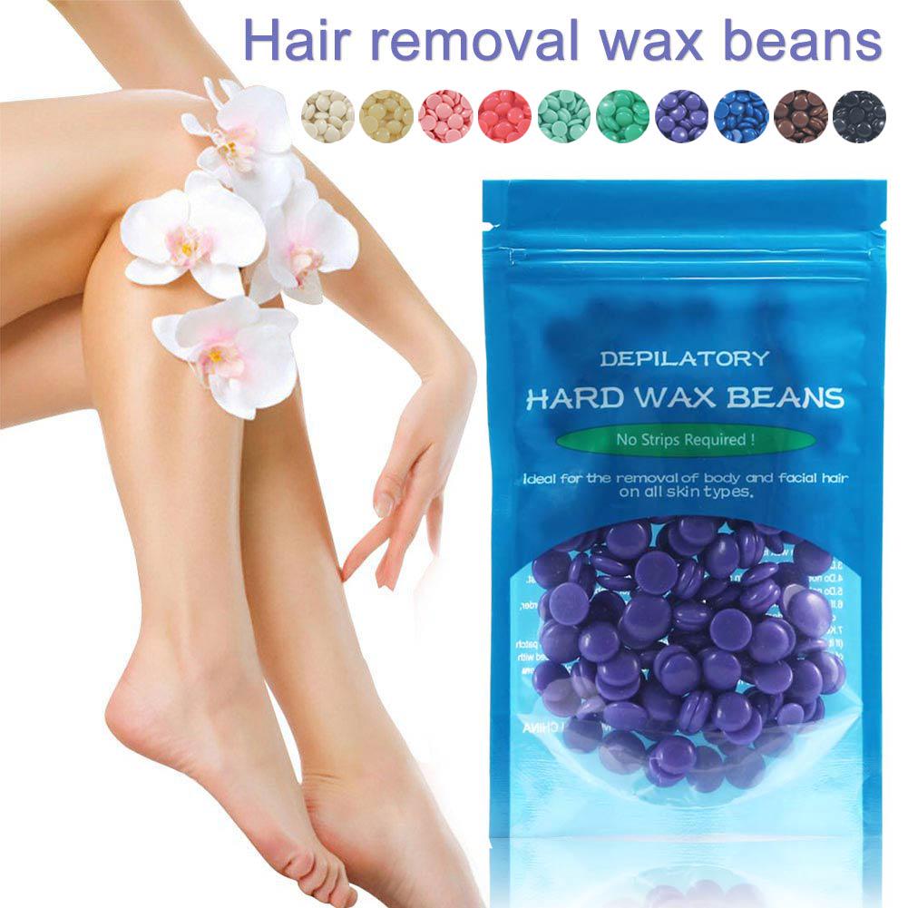 Hair Removal Wax Beads Beans Hard Waxing Body Depilatory Paraffin