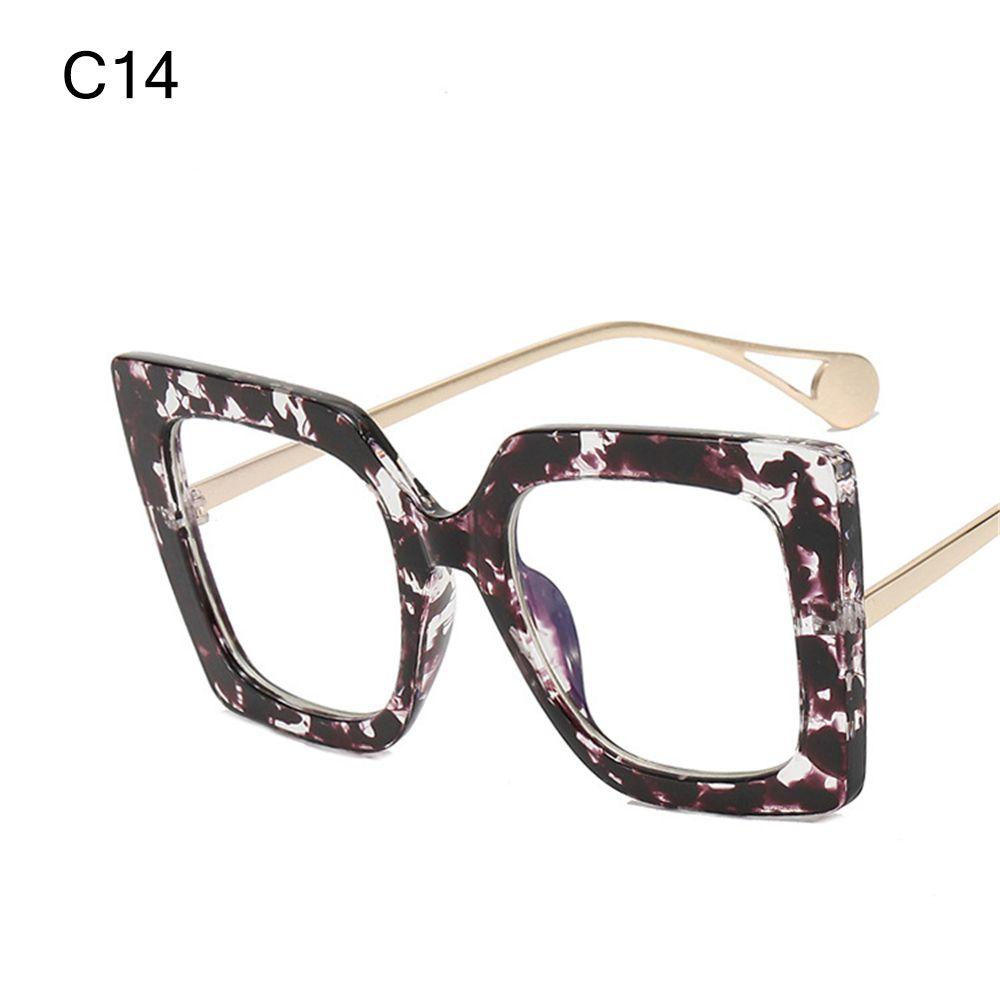 Fashion Designer Gaming Square Fram Computer Eyewear Anti Blue Light Glasses Goggles Oversized Sunglasses