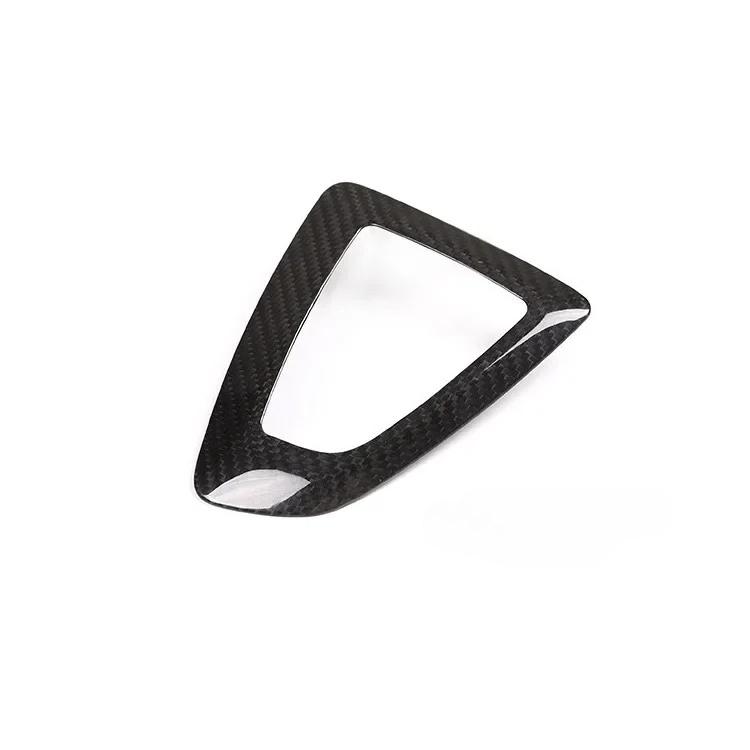 For BMW 1 2 3 4 Series F20 F22 F23 F30 F31 F34 GT F32 F33 Car Console Gear Shift Panel Real Carbon Fiber Cover Trim