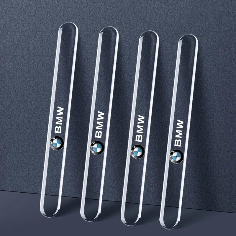 Car Door Edge Protection Strips Anti Scratch Rearview Mirror Anti-collision Sticker For BMW E90 320 318i 320i 325i 320d X1 328xi