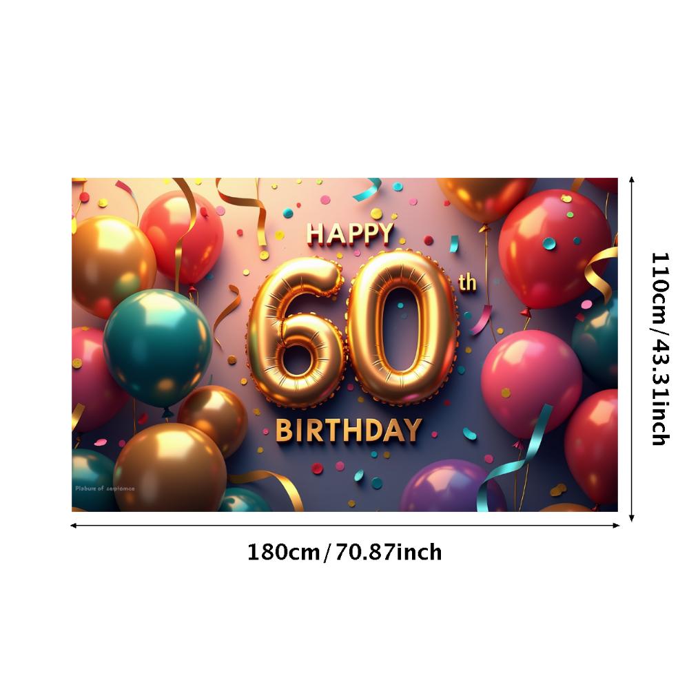Decoration Birthday background Balloon decoration Birthday event for Special occasion Adults Seniors