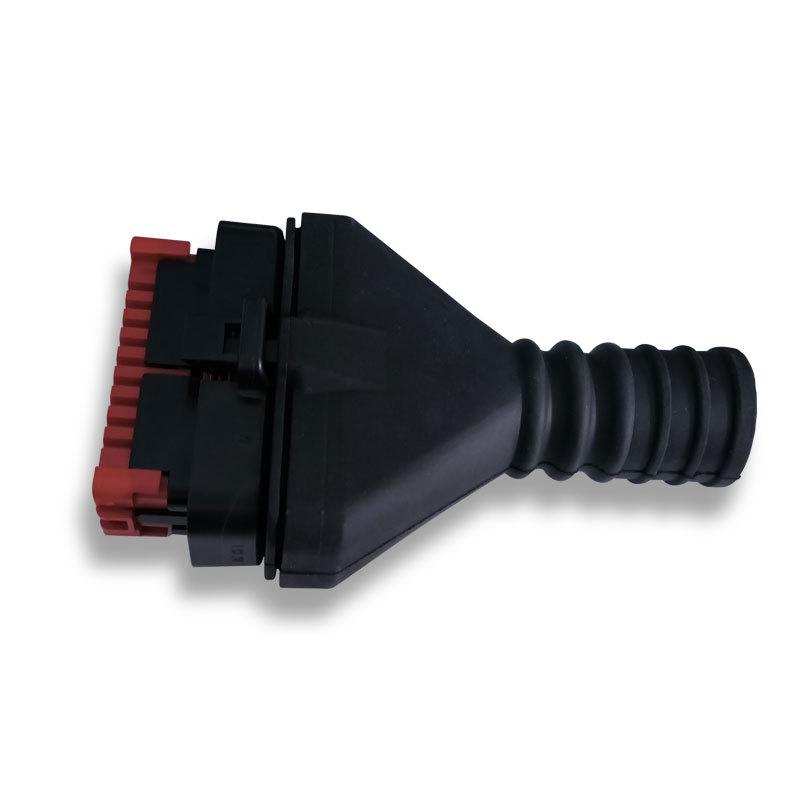 Automotive 35-Pin Waterproof & Dustproof Electric Vehicle Wiring Harness Connector Sleeve