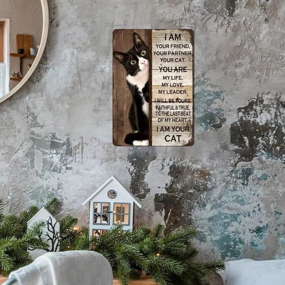 Metal Sign Wall Art Home Decor Retro Plaque For Bar Cafe Garage Indoor Outdoor