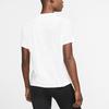 Nike Casual Breathable Round Neck Short Sleeve T-Shirt Women Tops White BV3168-100