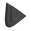 Mirror Corner Triangle Molding Trim Rearview Mirror Door Outside Delta Panel Cover Replacement for Dacia Sandero