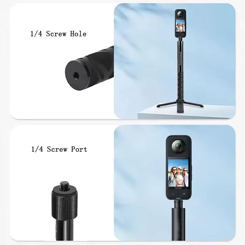 SORRISO 200cm Time Selfie Stick Aluminium Long Telescopic Extension Pole Rod Monopod For Gopro Phone Action Camera 7