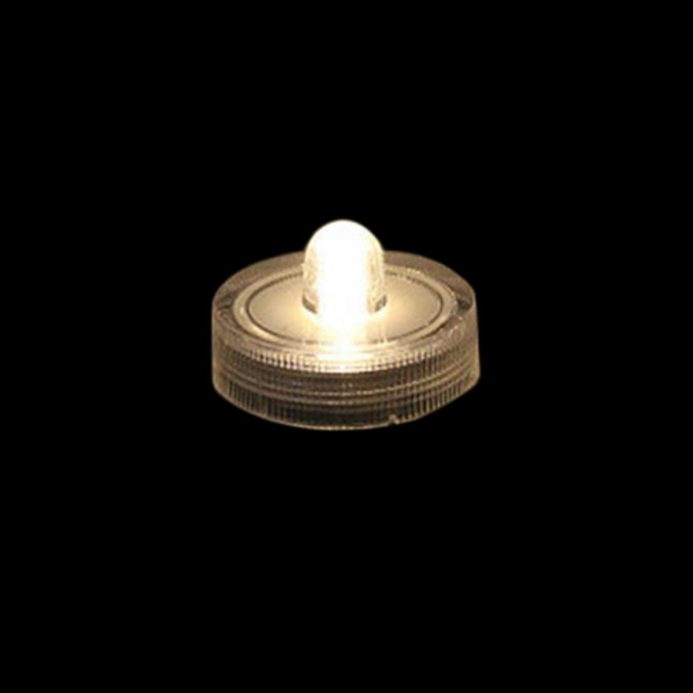Mini Underwater LED Candle Lamp Waterproof Submersible Mini LED Lights  Fish Tank