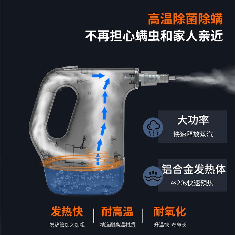 High-Temperature Pressurized Steam Cleaner,Handheld Steam Cleaner for Car Engine, Range Hood, Kitchen, Car, Sofa