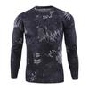 2025 Men's European and American Digital Retro 3D Printing Casual Long-sleeved Crew Neck T-shirt Sports Jumper Sweater