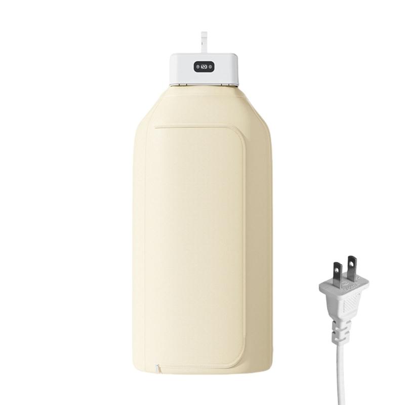 

Multifunctional Dormitory Clothes Dryer Warm Air Dryer ABS Texture Small Clothes Dryer Suitable for Home and Travel 1