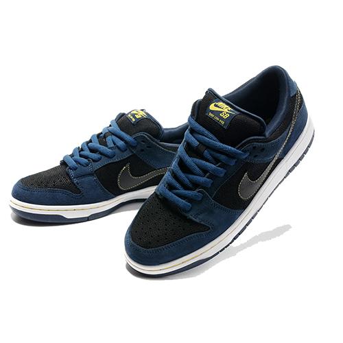 Nike Sb Dunk Low Midnight Navy Black 304292-408