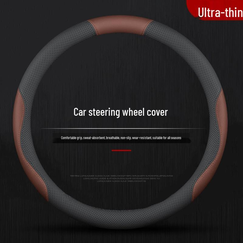 Buick Regal & Verano Nappa Leather Steering Wheel Cover - Four-Season, Anti-Slip Grip
