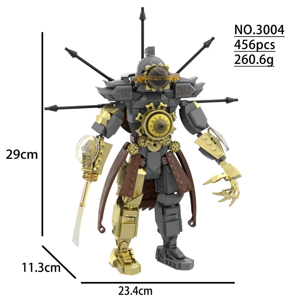 Skibidi Toilet MOC Abstract Robot Building Blocks Compatible With  Titan Drill Man Model Bricks Toys