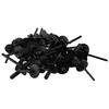 Kunststoff-Nieten für Auto Schwarz 51777171004 Für-E84/X3/F25/E70/X6/E71 Praktisch