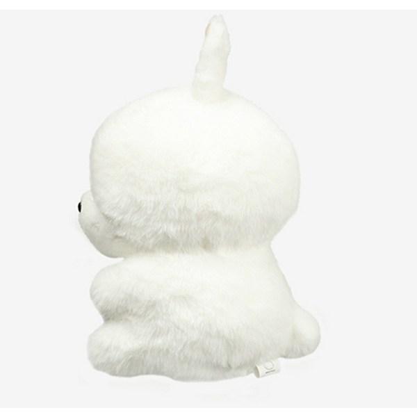 Mashimaro Sitting Doll, 20cm, White, Popular Toys for Korean Children