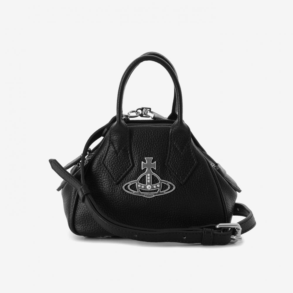 Vivienne Westwood 5c010006w S000d N403 Yasmin Vegan Bio Green Grain Mini Top Handle Tote