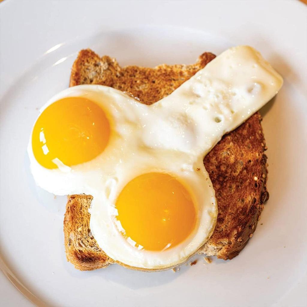 Funny Fried Egg Mold Non-stick Omelette Cooking Tool Girlfriend DIY Handmade Breakfast Sandwich Gadget Kitchen Accessories