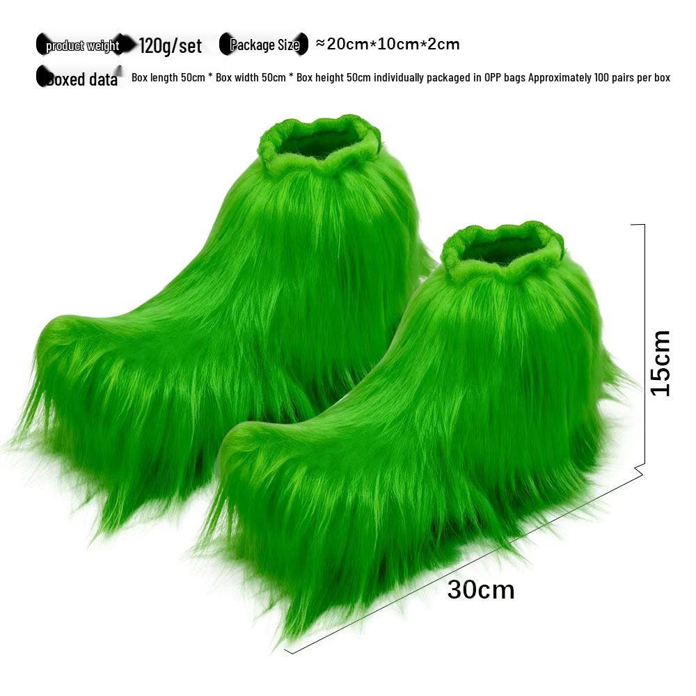 Grinch Apple Christmas Arm Decorations - Cute & Funny Masquerade Props