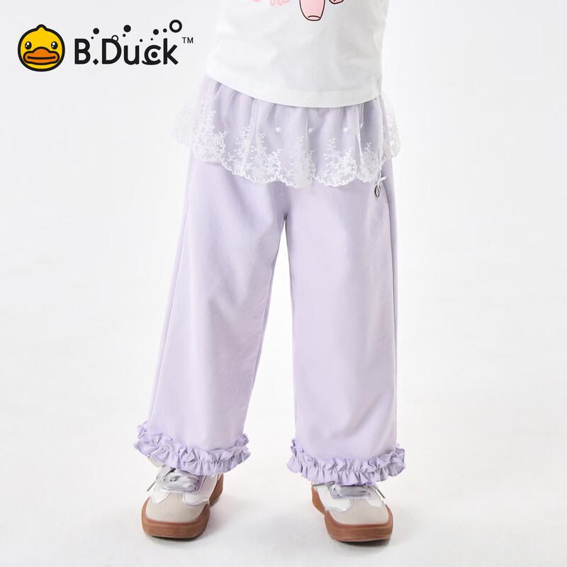 B.Duck Girls Summer Mosquito Repellent Casual Pants 150CM