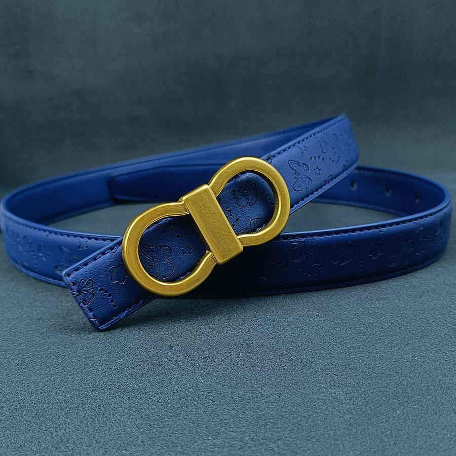 2.5cm Classic Belt Luxury Designer Famous Brand High Quality Leather Hot Women Belts For Dress